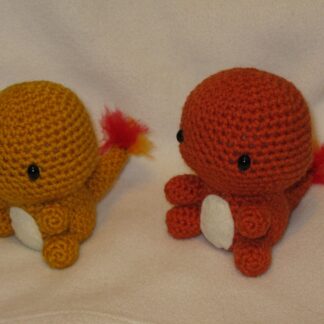 Chibi Charmander OR Shiny Charmander amigurumi plush
