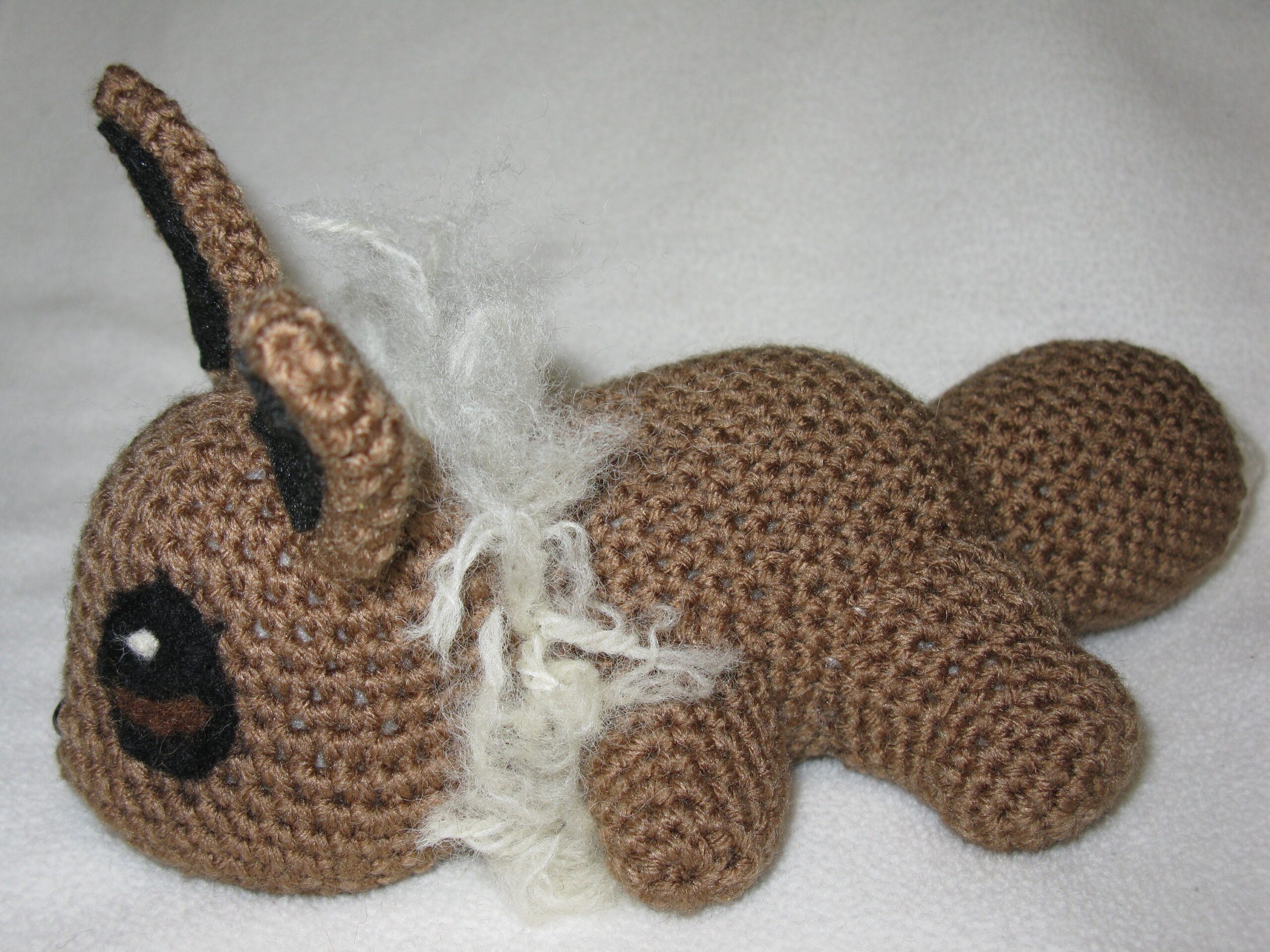 Sleepy Eevee - Needle Felted Details - Image 3