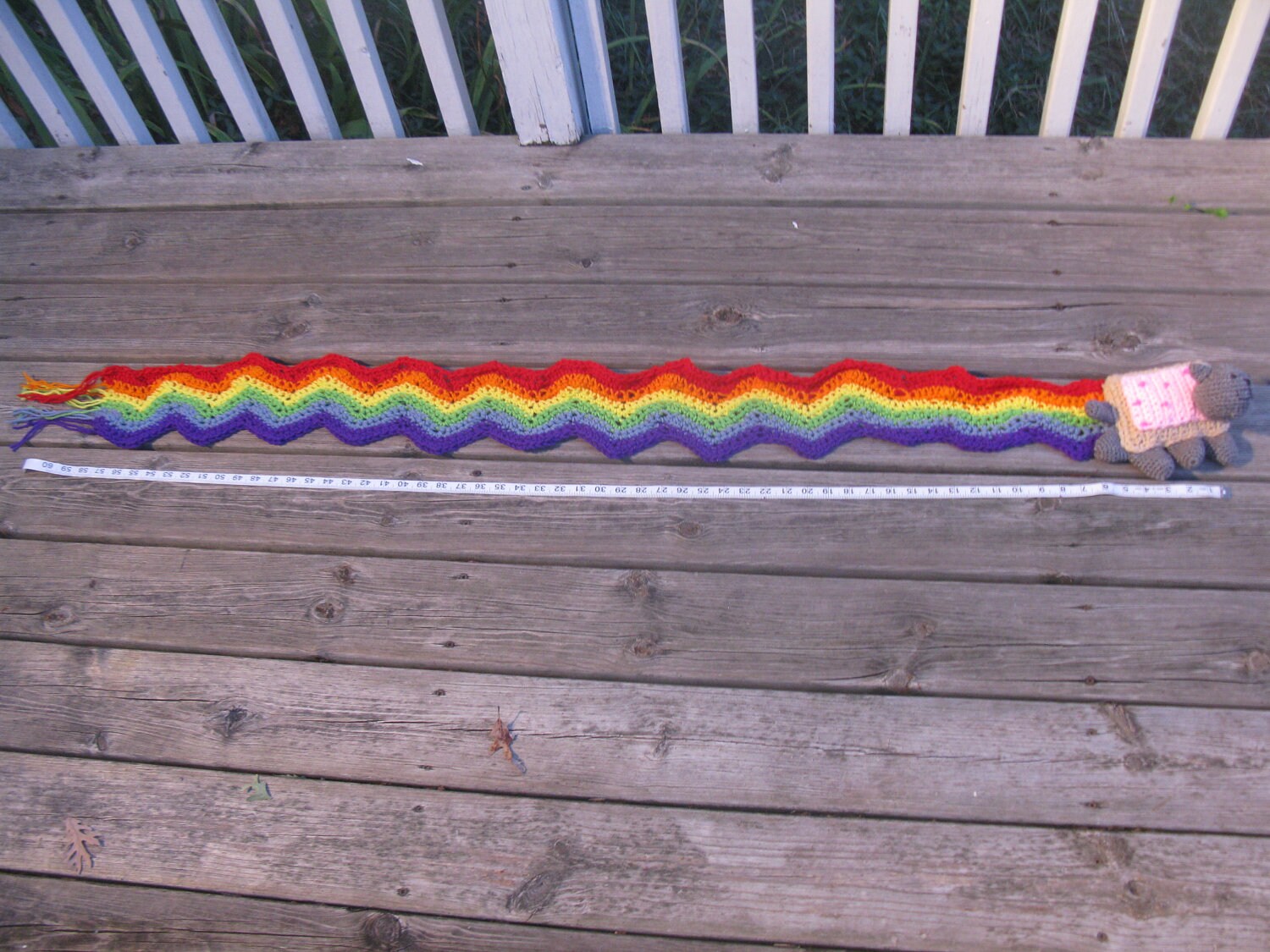 Nyan Cat Scarf Handmade - Image 4