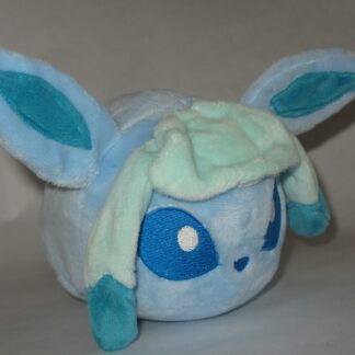 Glaceon blob handmade plush (inverted colors)